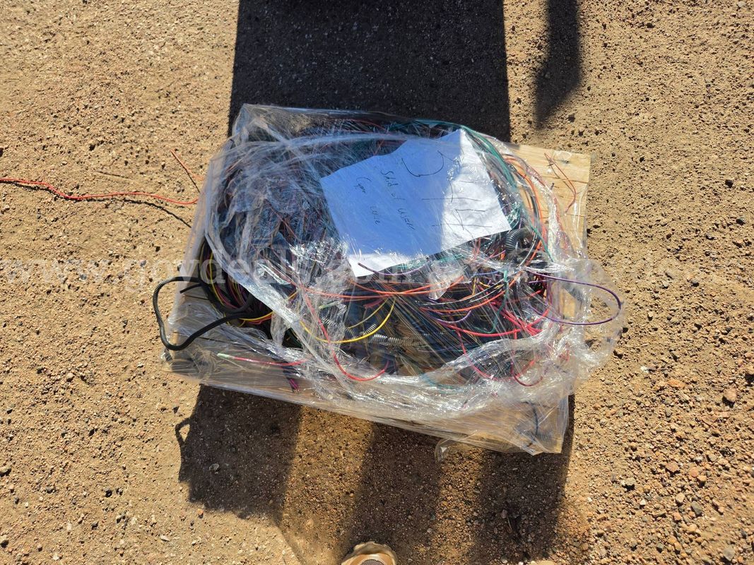 Skid of Used Copper Wire