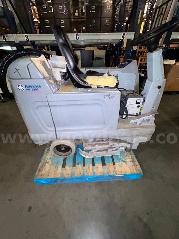 Advance HR2800 - Parts