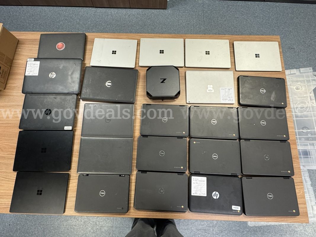 IT June Surplus - Various Computers, Laptops, iPads, and Printers