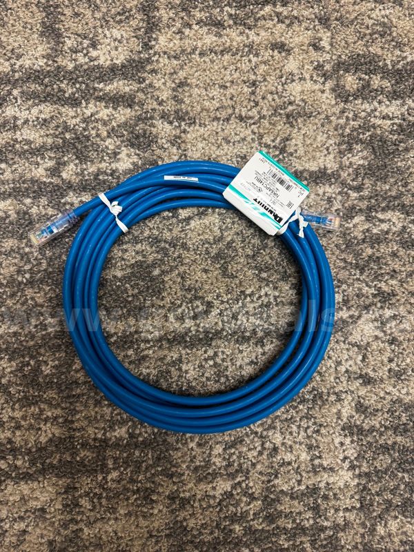 Lot of (90) Panduit NetKey Cat6A Ethernet Patch Cords