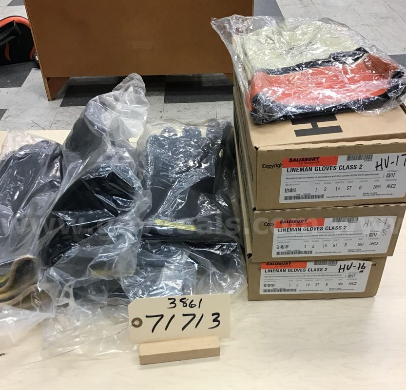 Lot of lineman gloves