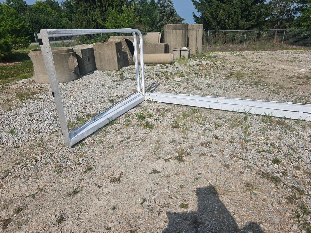 12' Indoor/Outdoor Used Soccer Goals (Two)