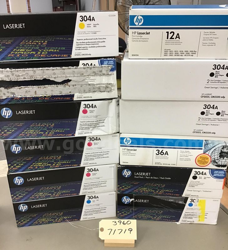 Printer cartridge lot