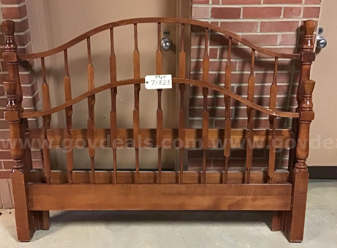 Wood Head and foot board