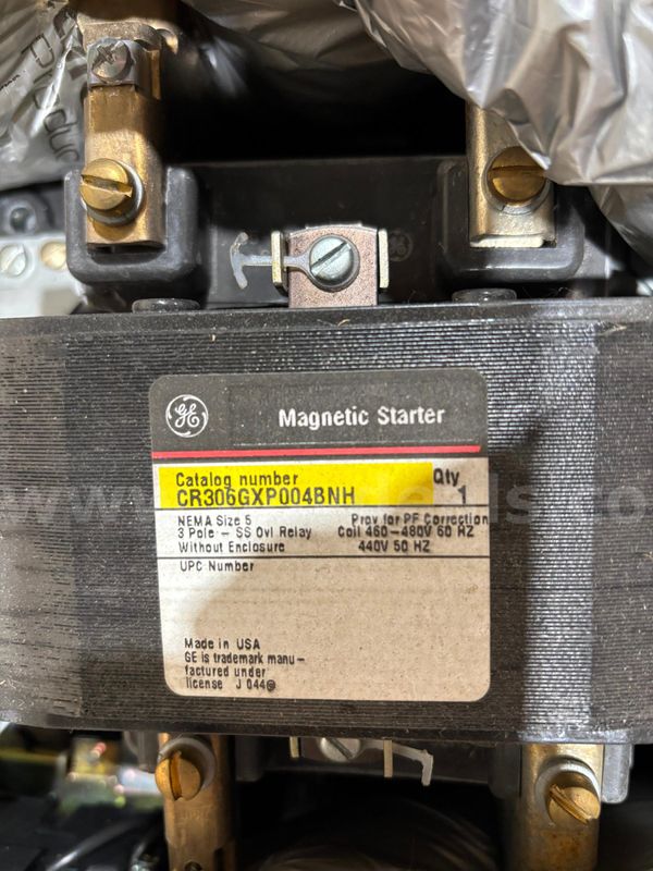 GE CR306GXP004BNH Starter Motor Size 5 *NEW*