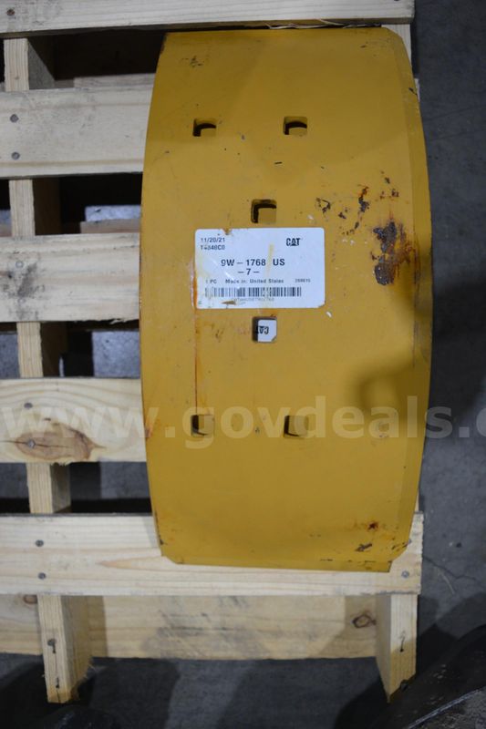 Lot of (2) CAT 9W-1768 Motor Grader End Bit Overlay