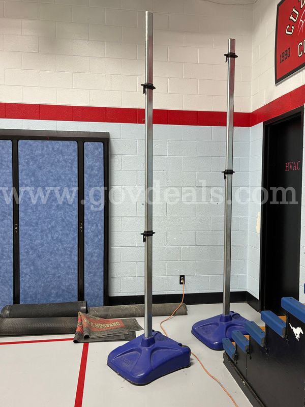 2 Volleyball Net Poles
