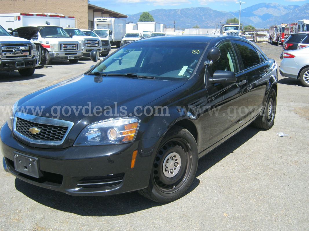 2012 Chevrolet Caprice Police
