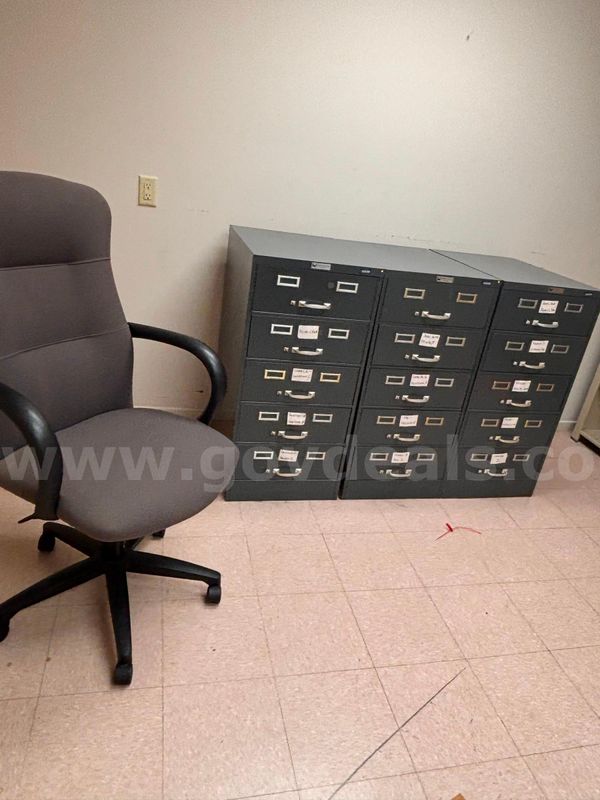 File Cabinets, Shelving Units, Postage Scale