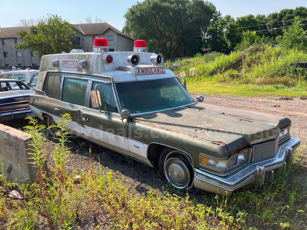 1975 Cadillac Ambulance