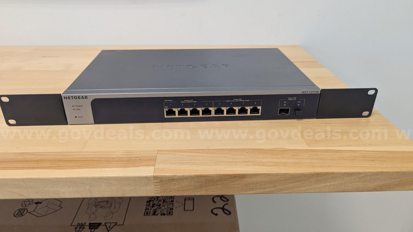 Netgear MS510TXM 10G 8 Port Managed Switch