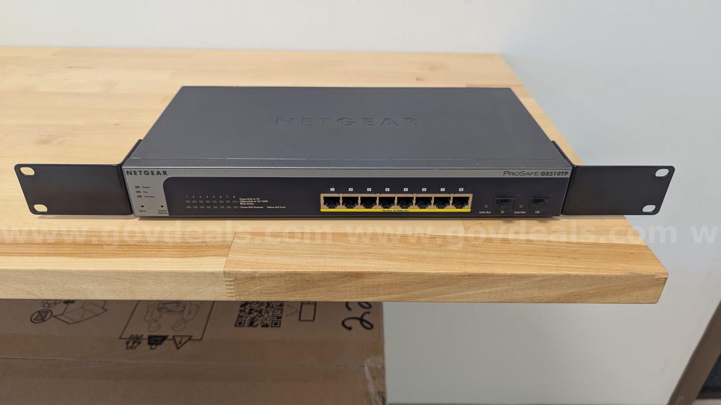 Netgear GS510TP 10-Port Gigabit Ethernet PoE Smart Switch