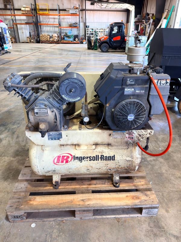 INGERSOLL-RAND GAS-POWERED AIR COMPRESSOR – 30 GALLON