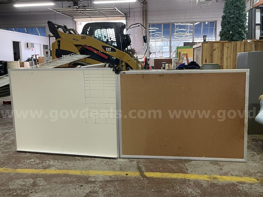 Cork Board and Dry Erase Board