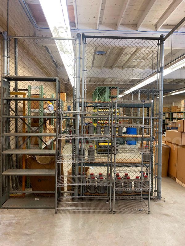 10 industrial storage shelves