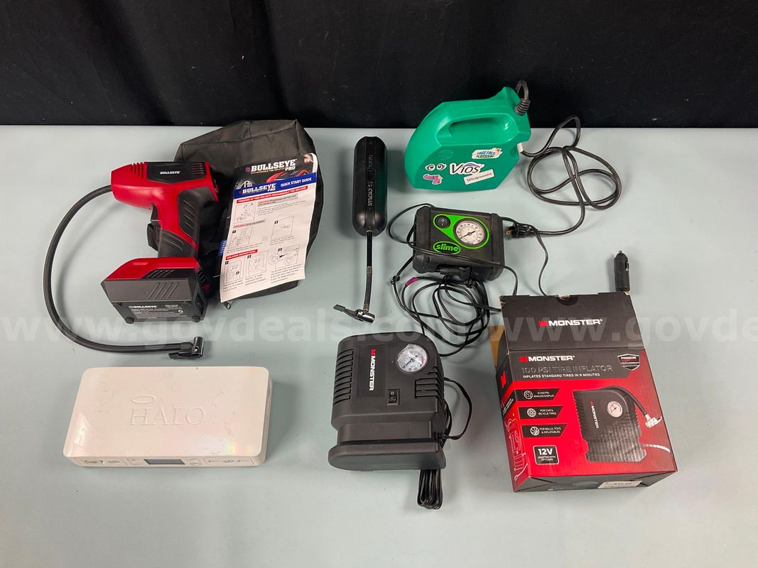 Lot of Misc. Electronic Air Pumps and Inflators, Untested