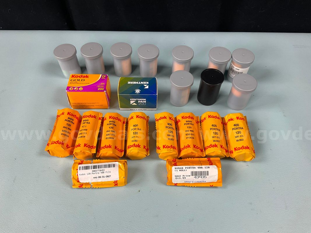 Lot of Misc. Camera Film