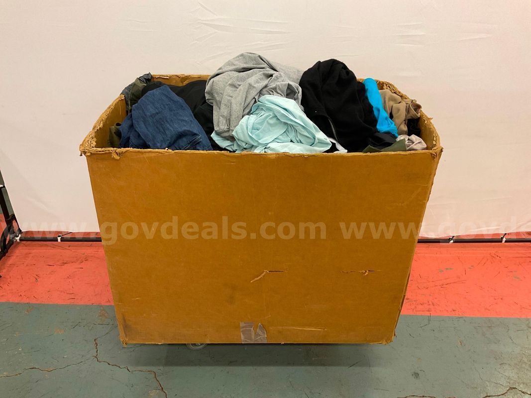 Large Box of Misc. Clothing
