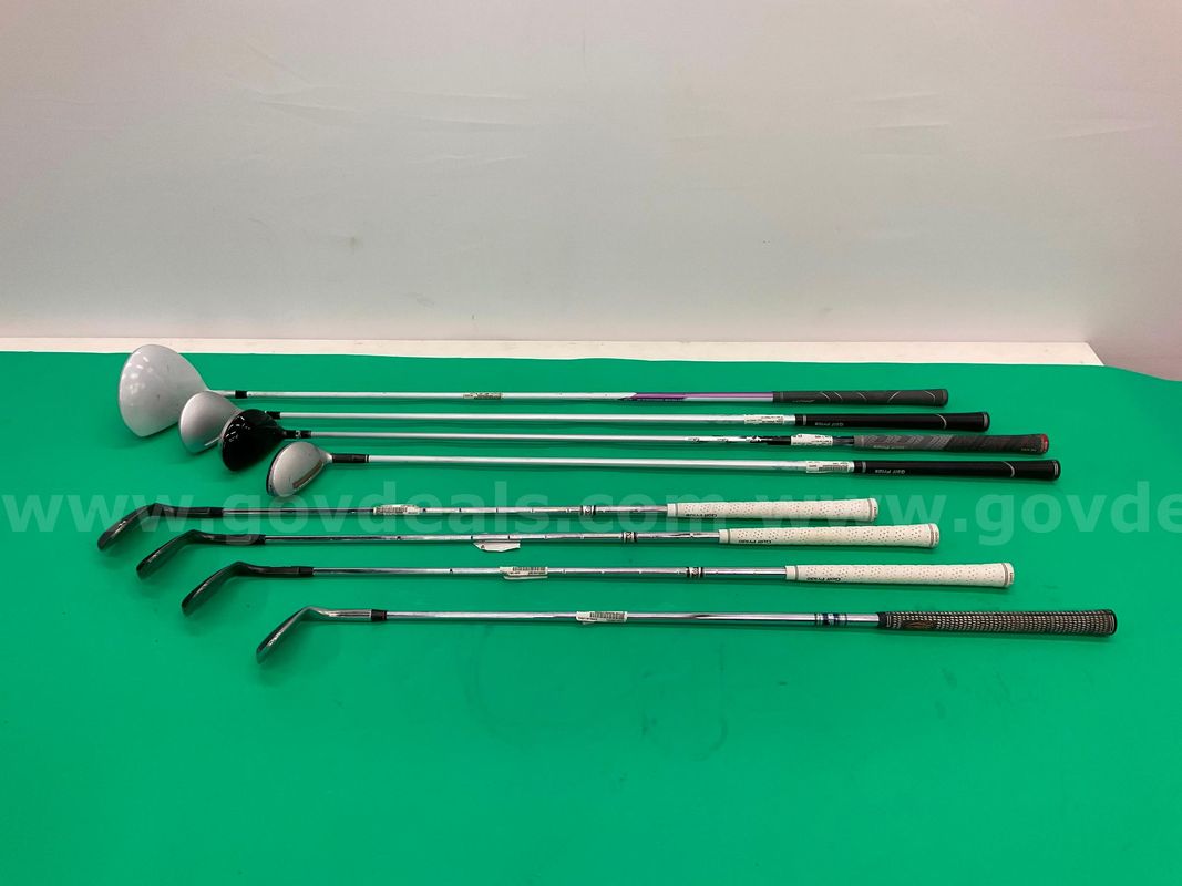 8 - Golf Drivers and Wedges Including Texan Classics, Dimension Z, Adams Golf, Affinity, and Tour Edge