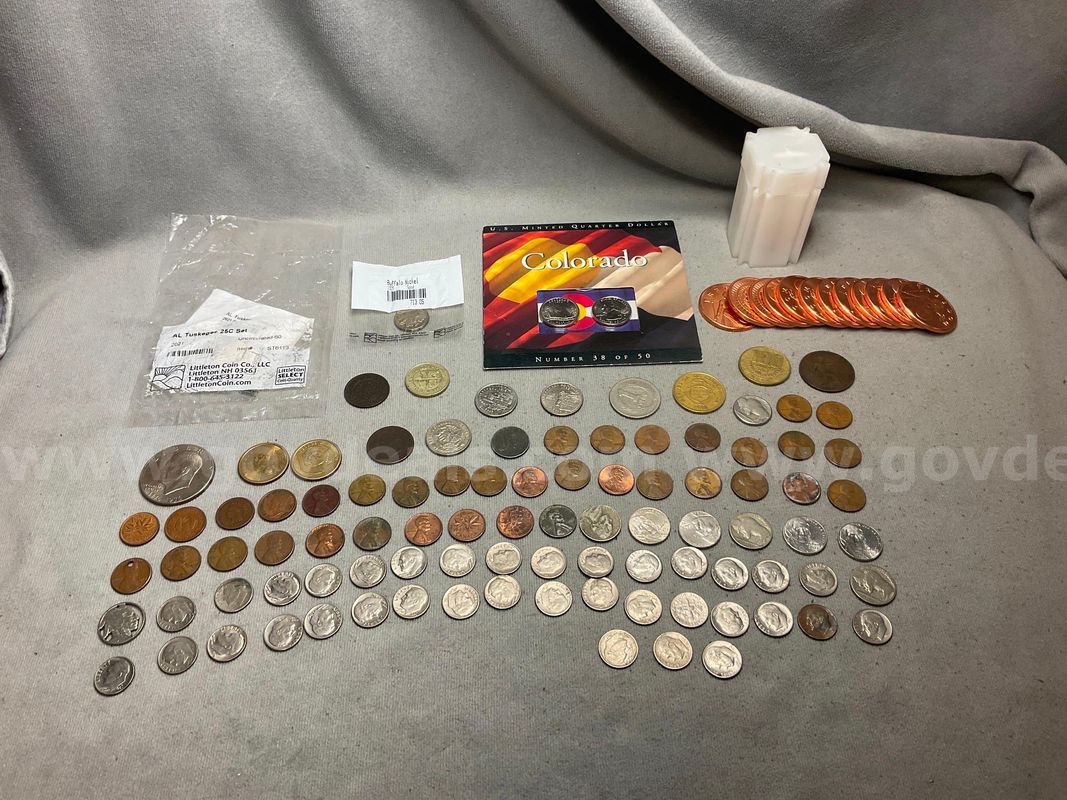 Lot of Collectible Coins and Copper Bullion