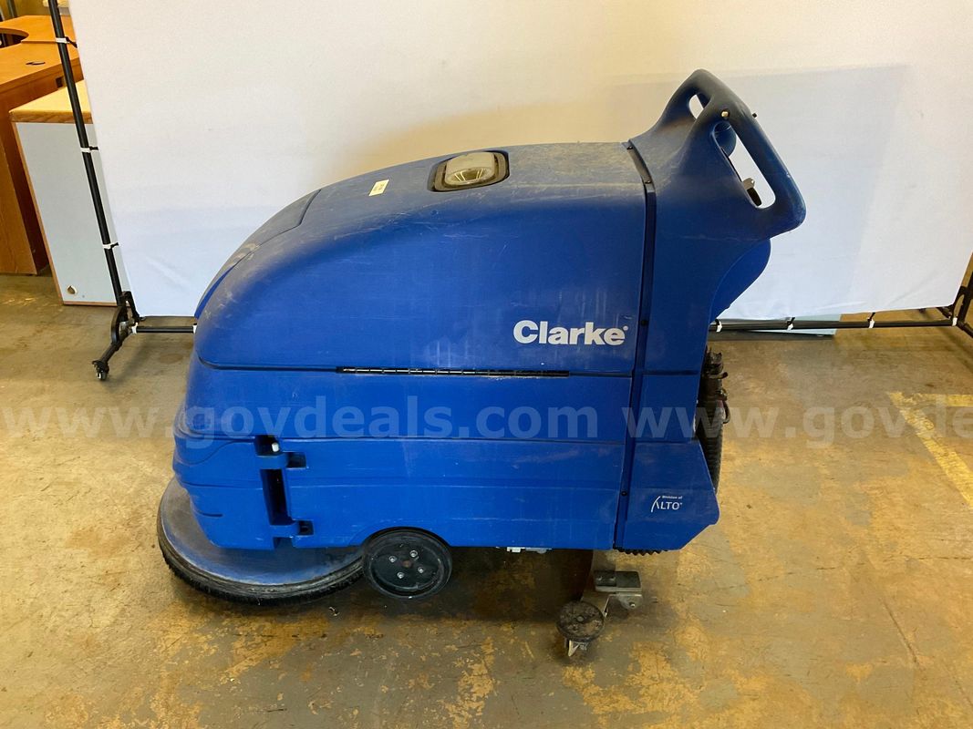 Clark ALTO Encore L20 Walk-Behind Commercial Floor Scrubber, Untested (492 Hours Logged)