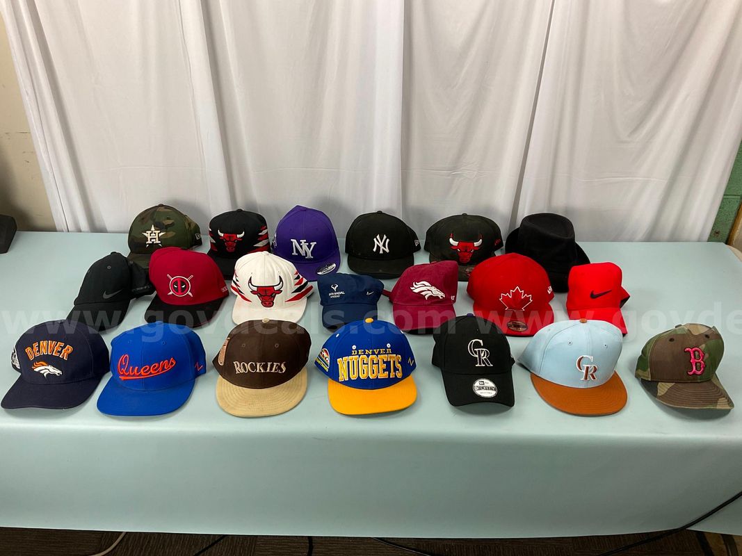 20 - Hats Includes New Era, Mitchell & Ness, Nike and More (Some with Markings)