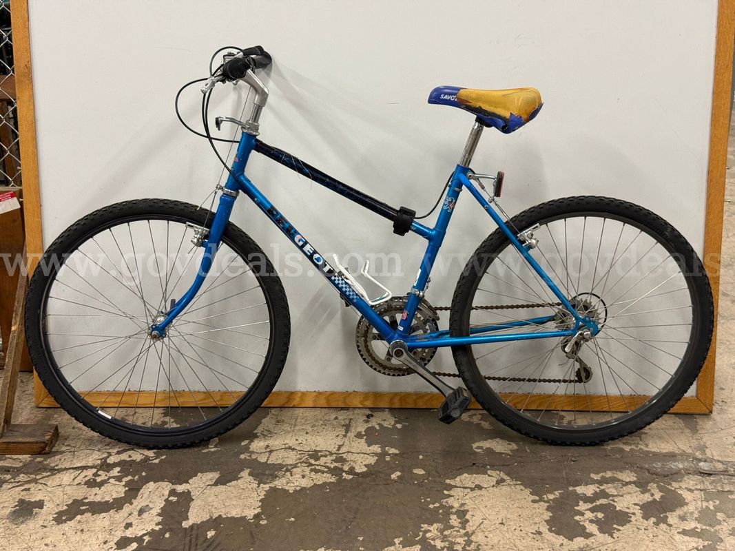 Peugeot City Express Bicycle, CT 18" (Seat Damaged)