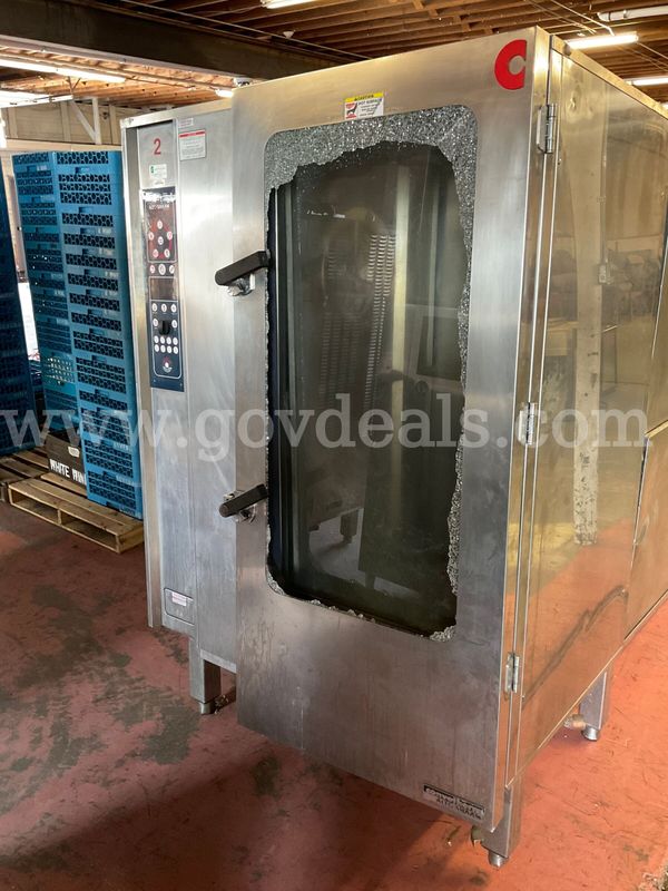 Alto-Shaam Combination Oven/Steamer, Model 20.20 G/ML, Untested (Heavily Damaged/Shattered Glass)