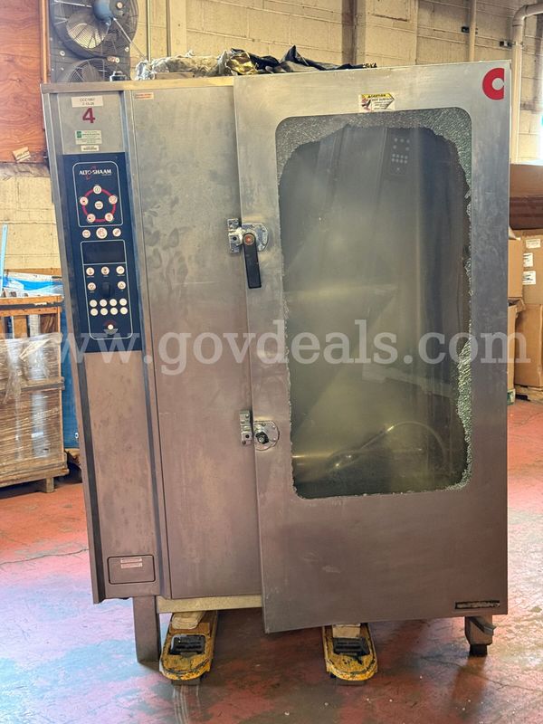 Alto-Shaam Combination Oven/Steamer, Model 20.20 G/ML, Untested (Heavily Damaged/Shattered Glass)