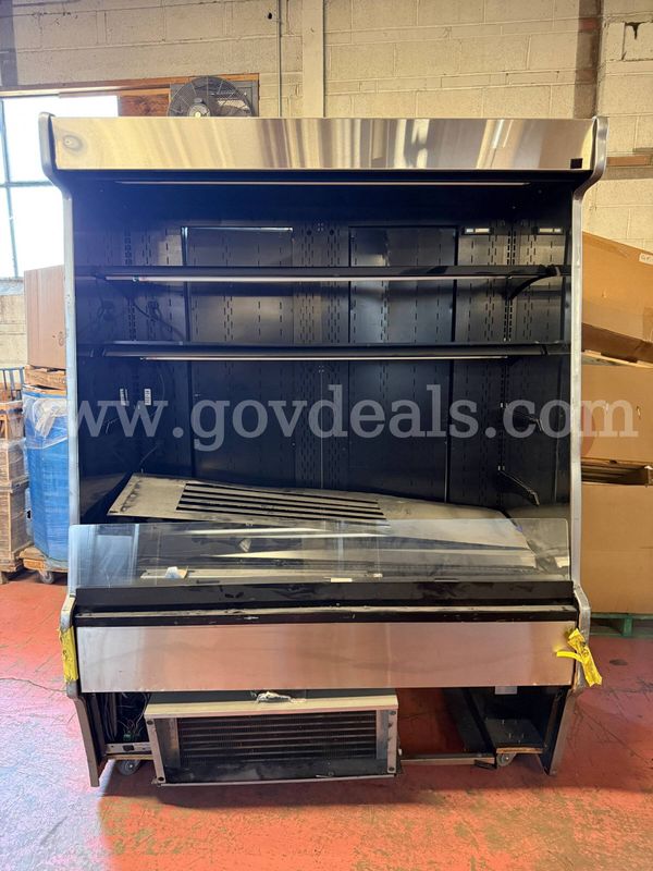 Structural Concepts Oasis Series Grab-and-Go Refrigerator, Model CO5978R, Untested (Heavily Damaged Trim)