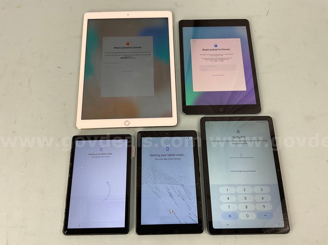 5 - Tablets (User Locked)