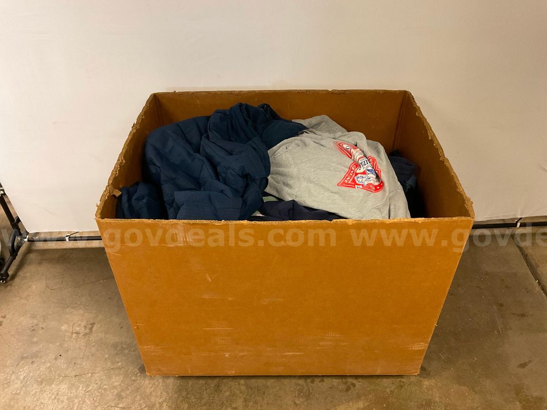 Large Box of Jackets, Coats & Sweats