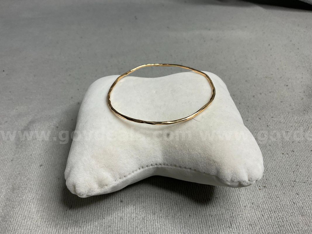 Gold Bracelet, 7", 3.37 Grams
