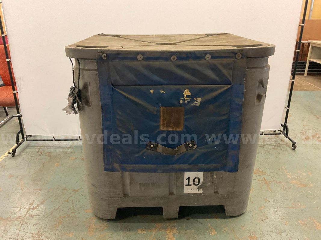 Polar Insulated Bin With Plate Covers & Metal Barrel
