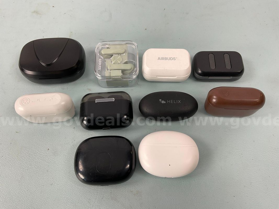 10 - Bluetooth Wireless Earbuds With Charging Cases