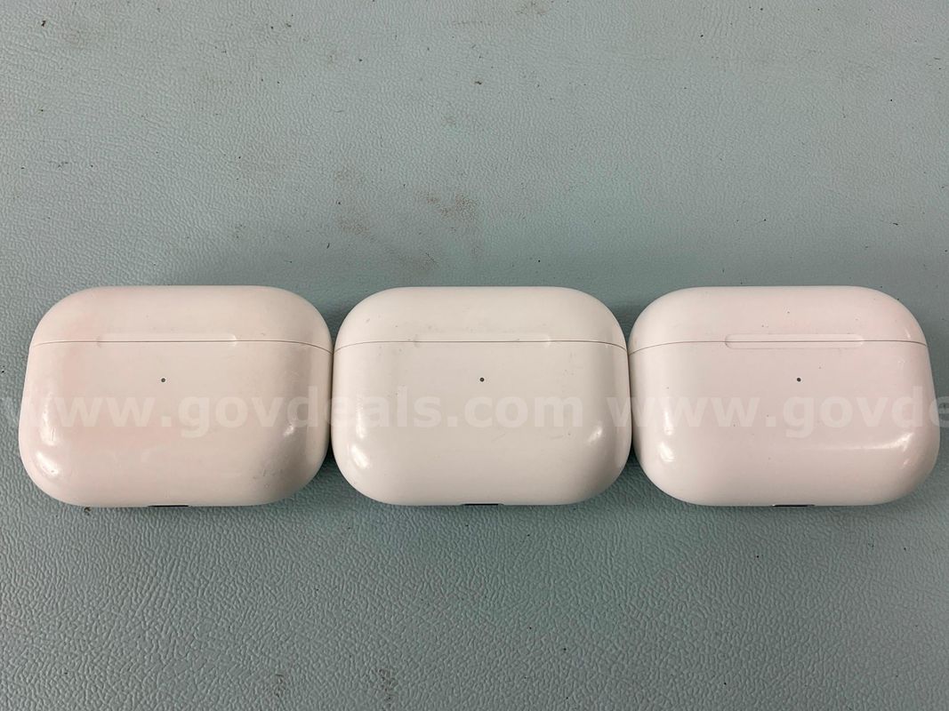 3 - Apple AirPods Pro, Model A2190 With Charging Cases