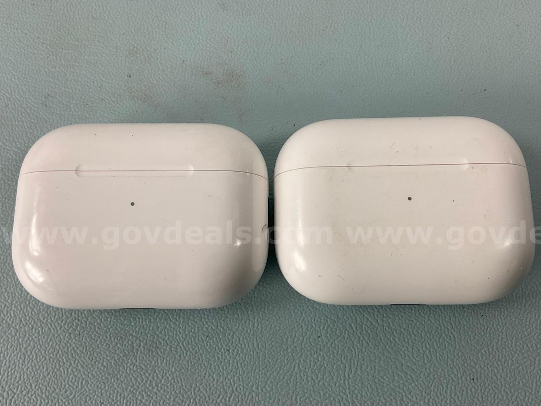 2 - Apple AirPods Pro, 2nd Gen, Model A2968 With Charging Cases