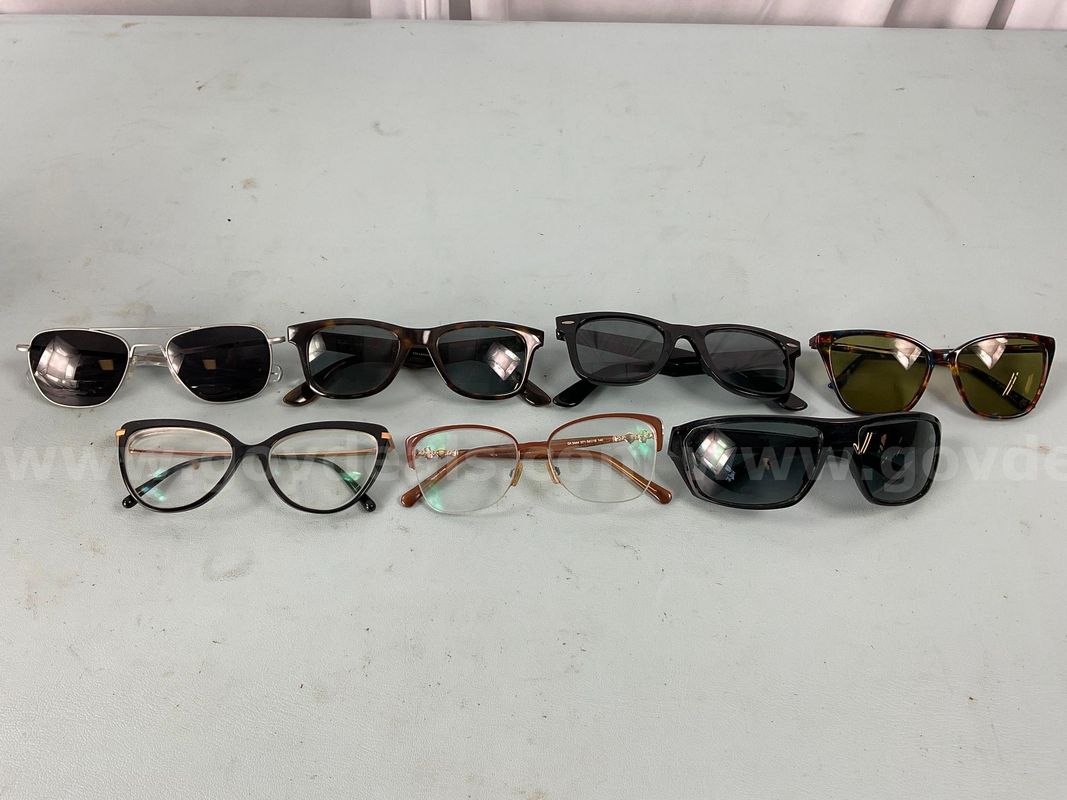 7 - Fashion Prescription Glasses, Labeled as Wittnauer, Dolce & Gabbana, Randolph, 2 - Ray-Ban, Oakley & Swarovski