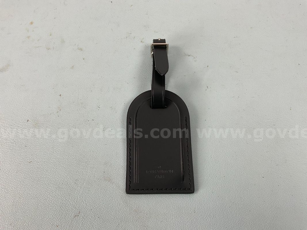 Louis Vuitton Luggage Tag, 3.5"x2"