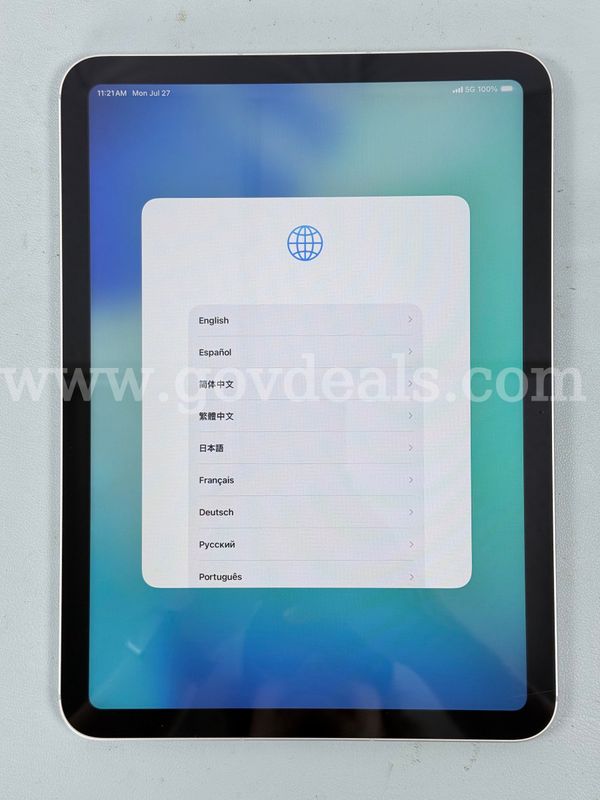Apple iPad (User Locked) A16 A3355 128gb