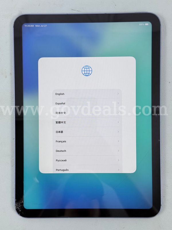 Apple iPad (User Locked) 10th Gen A2757 64gb