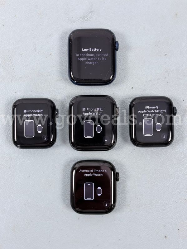 5 - Apple Watches (User Locked)