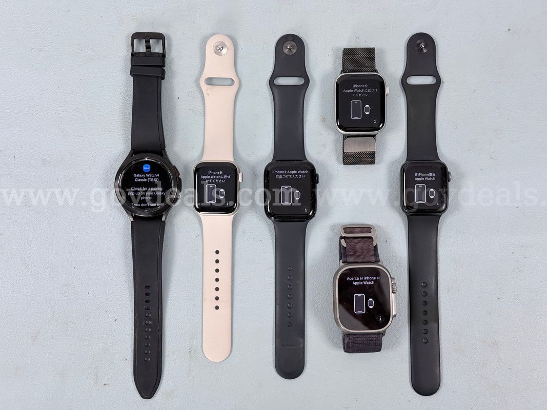 6 - Smart Watches (User Locked)