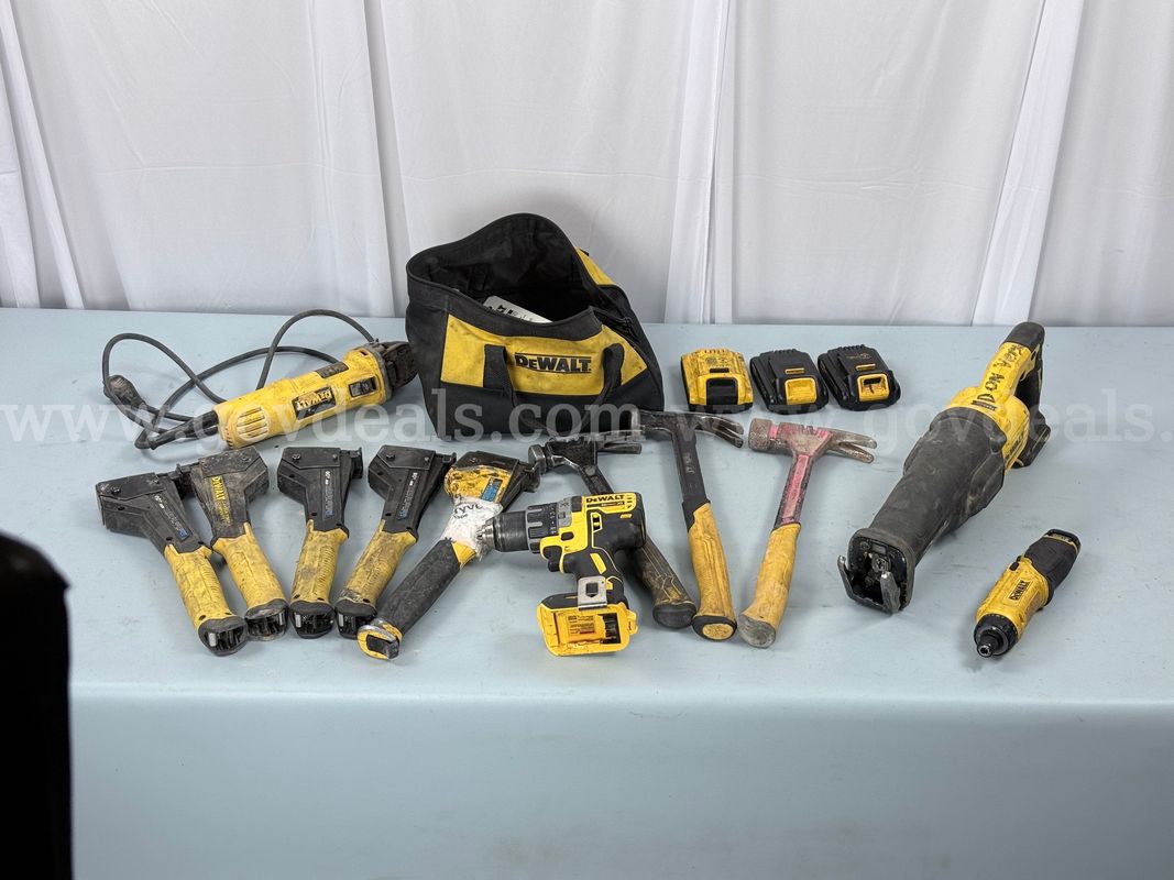 Lot of Dewalt Branded Products