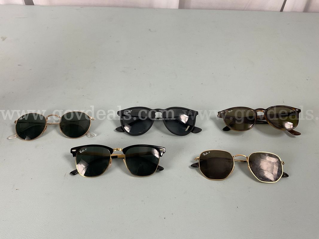 5 - Fashion Sunglasses, Labeled as Ray-Ban