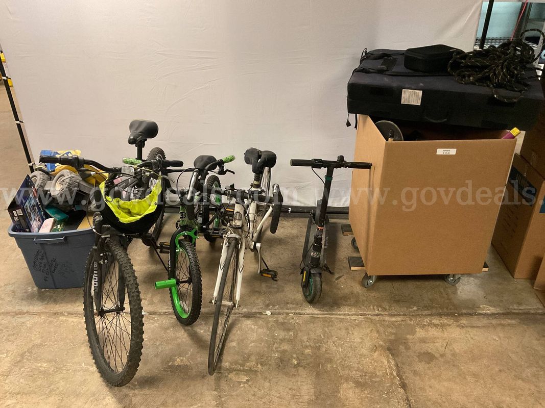 Lot of Misc Sporting Goods, Outdoor Items, Collectibles & 3 - Bicycles