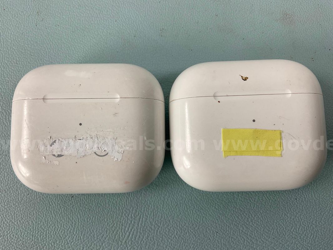 2 - Apple Airpods, 3rd Gen With Charging Case: Model A2566