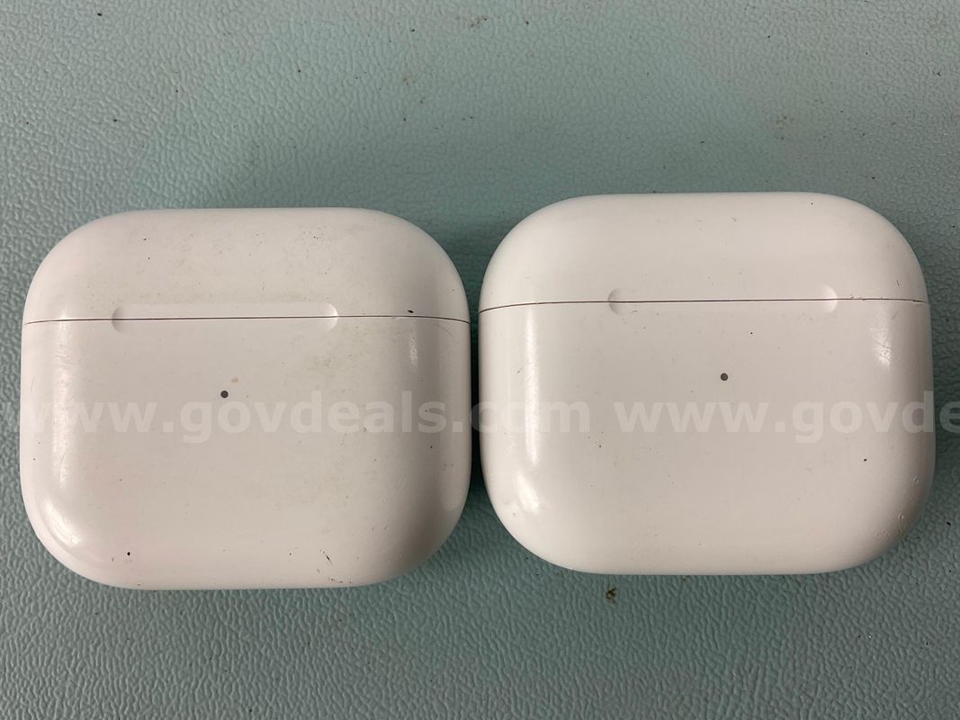 2 - Apple Airpods, 3rd Gen With Charging Case: Model A2897