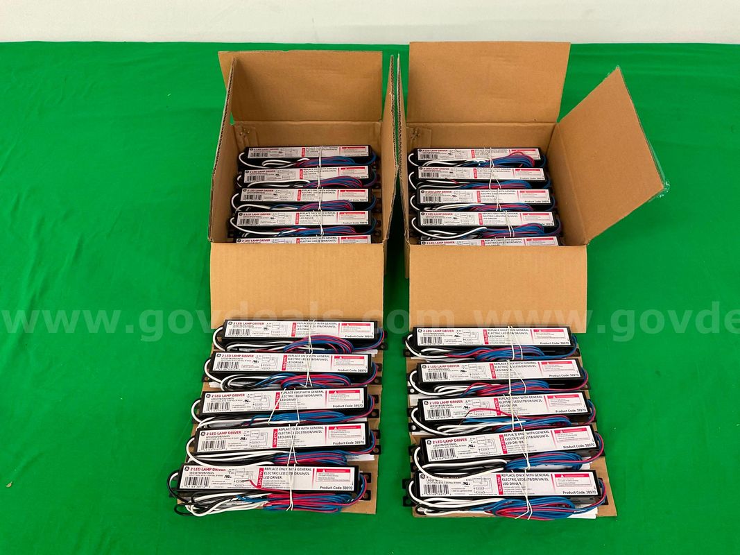 20 - General Electric LED15T8/DR/UN/2L LED Ballasts in Packaging