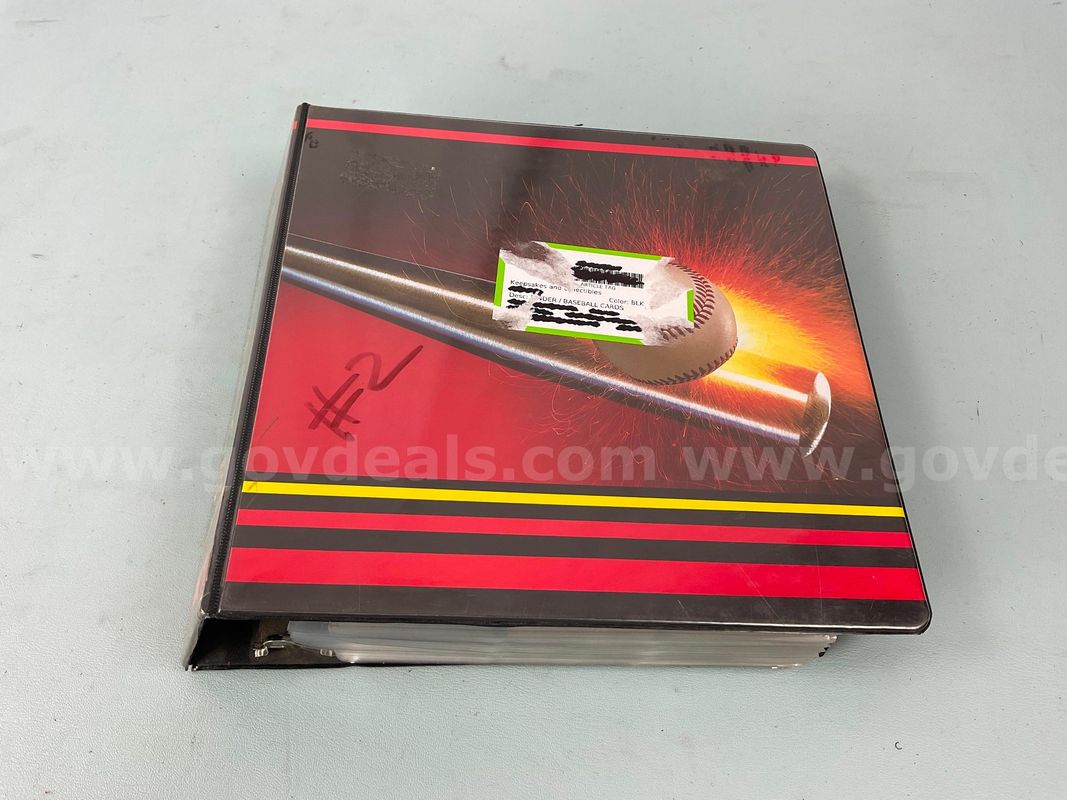 Binder of Sports Cards